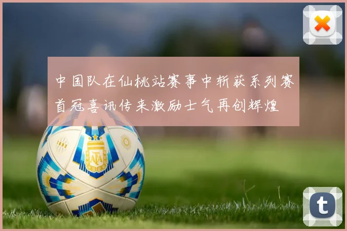 中国队在仙桃站赛事中斩获系列赛首冠喜讯传来激励士气再创辉煌